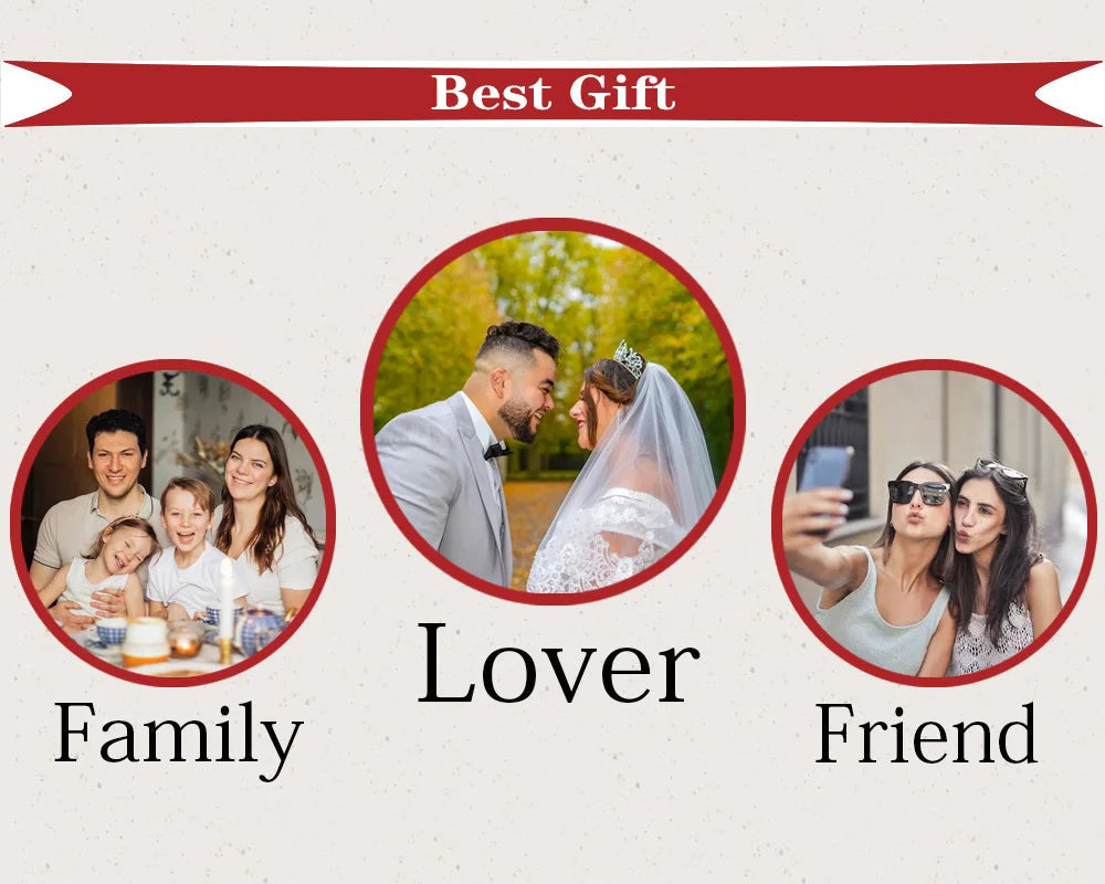 Eloria™ Custom Paw Projection Necklace