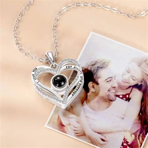 Eloria™ Personalized Heart Projection Necklace