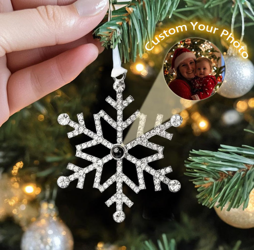Eloria™ Personalized Snowflake Projection Ornament